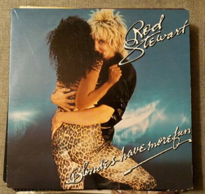 Rod Stewart ‎Blondes Have More Fun Vinyl LP 1978 Warner Bros. BSK