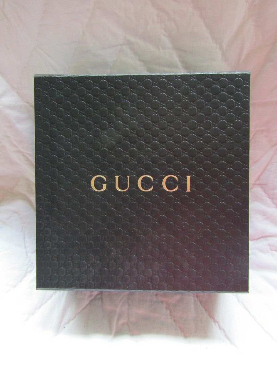 Original Vintage Gucci Black Gift Box- Box Empty #1 | eBay display picture 2