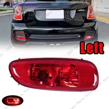 Left Rear Reflector Fog Light W/Bulb For BMW MINI R56 R57 R58 R59 JCW 2005-2015