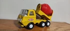 Vintage Tonka Concrete Mixer Cement Toy Truck Yellow/Red Steel