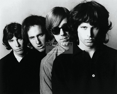 ''THE DOORS'' ROCK BAND JIM MORRISON RAY MANZAREK - 8X10 PUBLICITY PHOTO (OP-677)