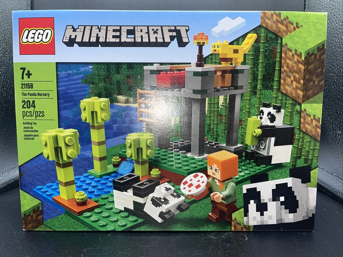 Minecraft panda nursery lego new arrivals