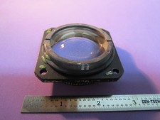 OPTICAL MIL SPEC CONVEX CONCAVE LENS MOUNTED LASER OPTICS BIN 22