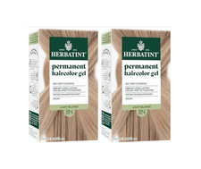 2 PACK Herbatint Permanent Hair Color Gel 8N Light Blonde - Packaging may vary