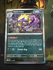 Pokemon Card Toxtricity 017 Stamped Black Star Promo Phantasmal Flames Near Mint
