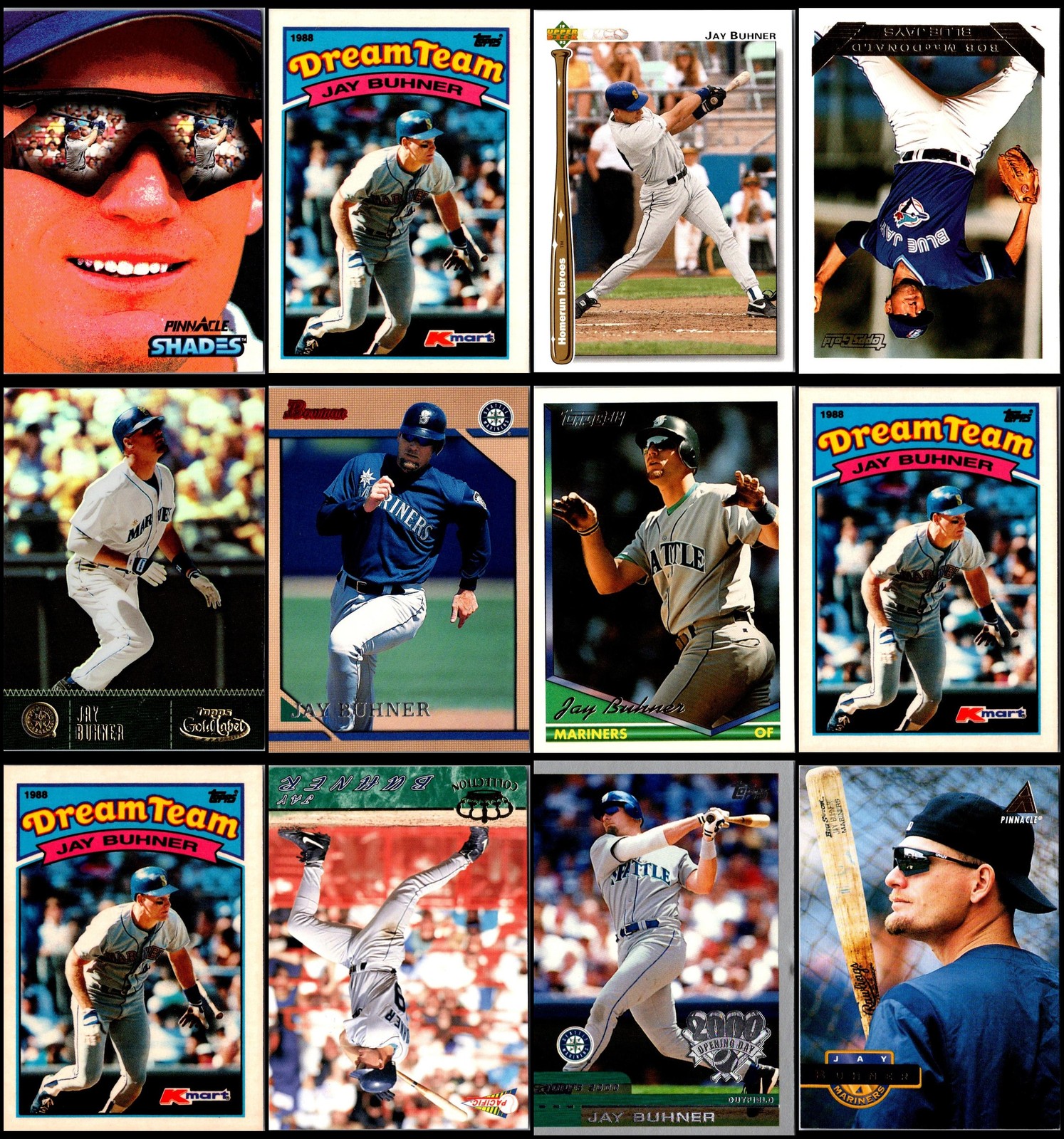 Jay Buhner (47) Card Lot - FREE SHIPPING