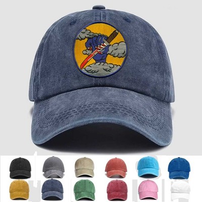 Customized Embroidered Hat Usaf 12th Fighter Squadron, Trucker Hat, Gift Idea