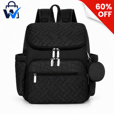 Large Baby Diaper Bag Backpack Insulated Bottle Pockets 5 Colors