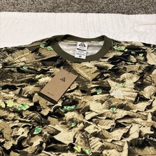 Nike ACG Dri-FIt Leafcutter T-Shirt Size Large Men Olive Green HJ0794-222