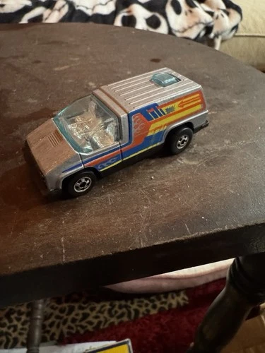 Vintage 1978 Mattel Hot Wheels Inside Story Silver Van