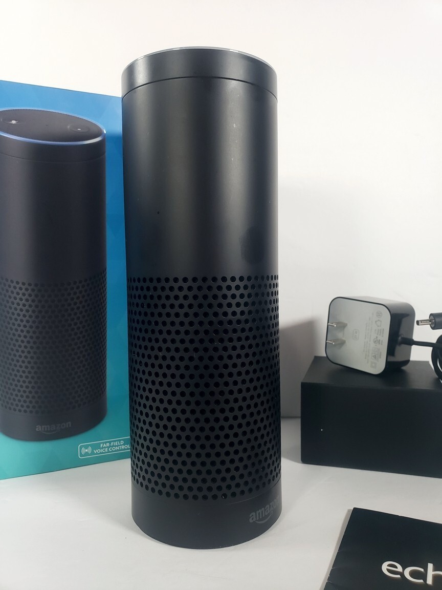 Amazon Echo (1st Generation) Smart Assistant - Black for sale