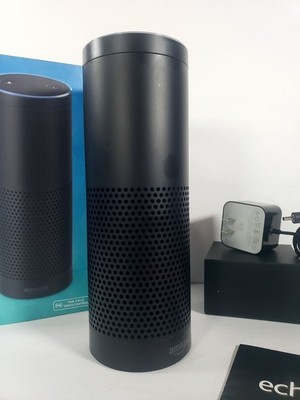 Amazon Echo (1st Generation) Smart Assistant - Black for sale