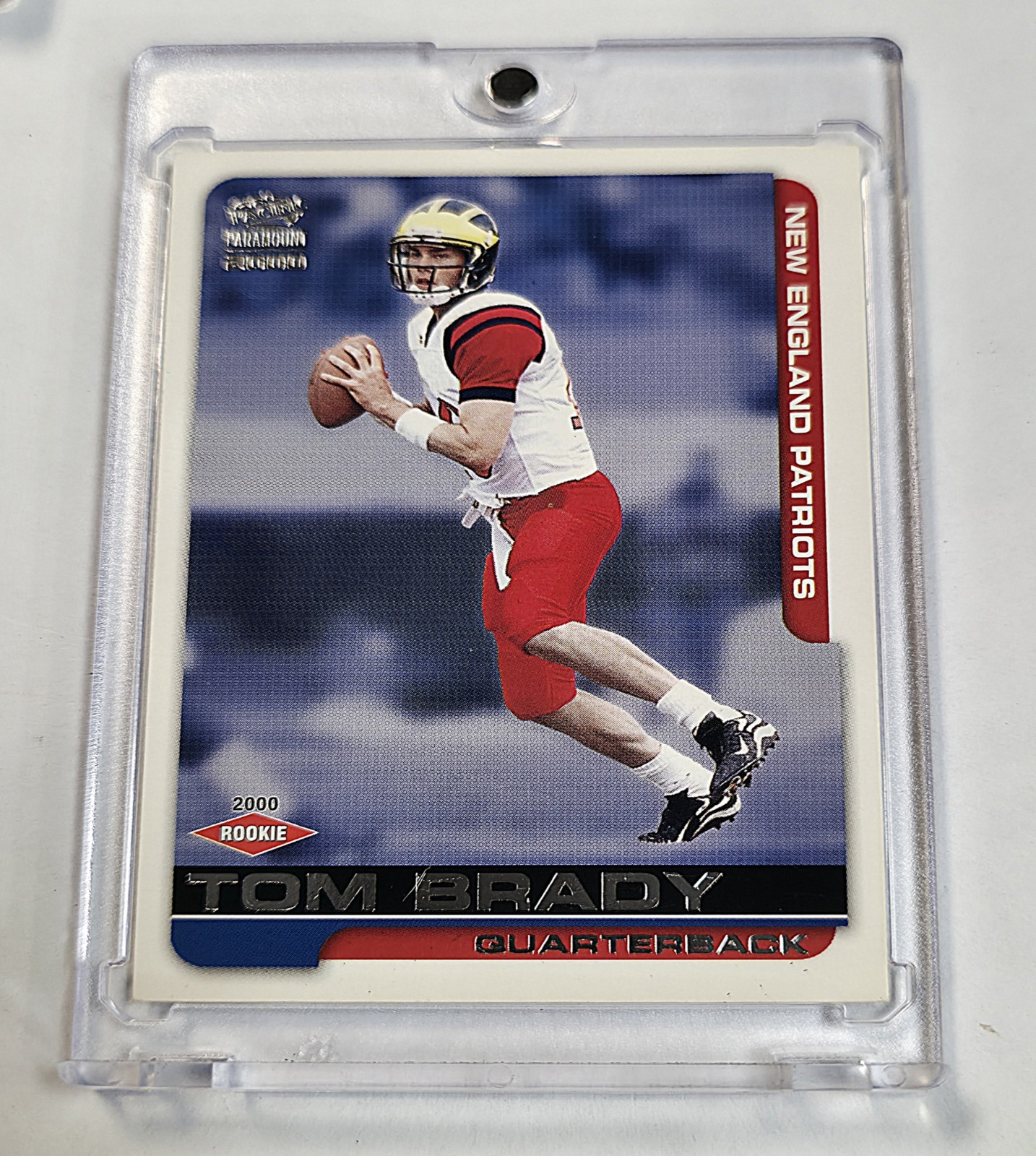 2000 SkyBox Paramount Tom Brady Rookie RC New England Patriots