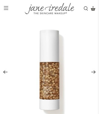 Jane Iredale HydroPure Tinted Serum MED to DARK 5 Hyaluronic Acid CoQ10 1oz New