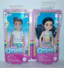 Lot Of 2...barbie Club Chelsea Boy Darrin Girl Doll Black Hair