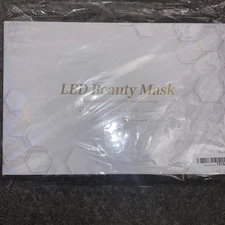 New In Box LED Beauty Mask Professional Silicone LED Skin Treatment Mask