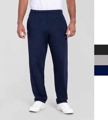 Fruit of the Loom Iconic 250 Open Hem Jog Pants 0640640 Damen Herren Hose Sportb