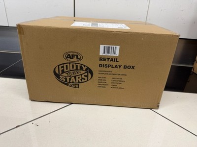 2026 AFL Select Footy Stars Cards Sealed Case (12 Boxes)  (includes 432 Packs)