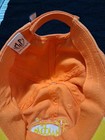 Justin Boots Women’s OS Orange Yellow Rhinestones StrapBack Baseball Cap Western — photo 4