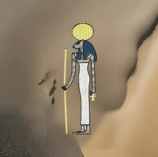 Egyptian Mythology Warrior Goddess Sekhmet Embroidered Iron on Sew on patch