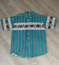 Vintage Panhandle Slim Western Aztec USA Shirt - Size L