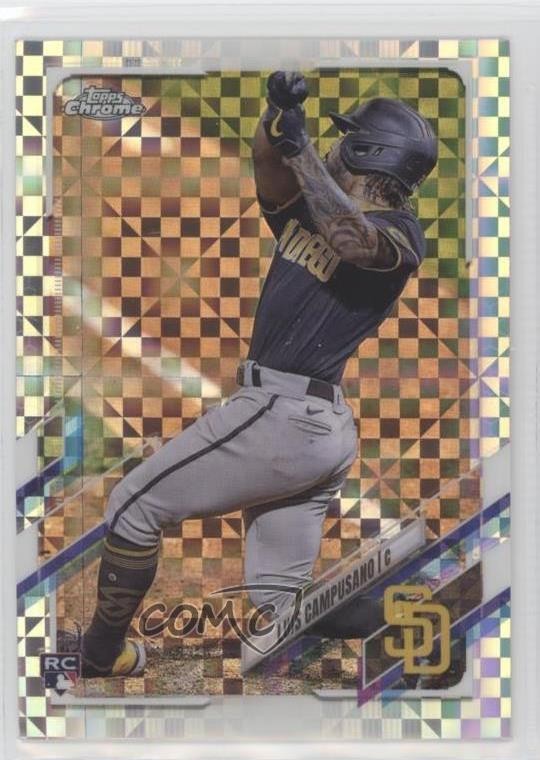 2021 Topps Chrome X-Fractor Luis Campusano #135 0mw5