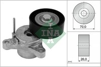 1X INA 534 0666 10 Riemenspanner Keilrippenriemen FüR Opel Vauxhall