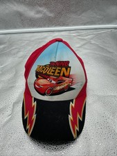 Disney Pixar Lightning McQueen Cap Red Adjustable Baseball Cap Fanatics Nascar S