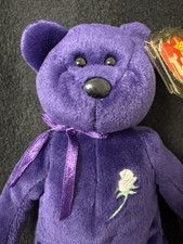 TY Beanie Babies Princess Diana Bear Plush 1997