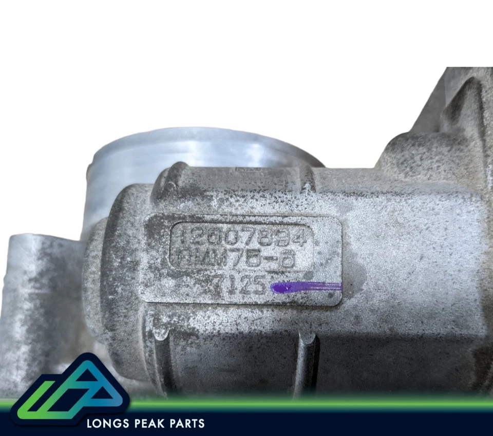 Conjunto de carrocería del acelerador Buick Lacrosse Lucerna Grand Prix 2005-2009 3,8 L 12607894 Foto 3 de 4