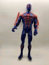 Spider-Man Marvel Across The Spider-Verse Titan Hero Series 2099 Toy, 12-Inch