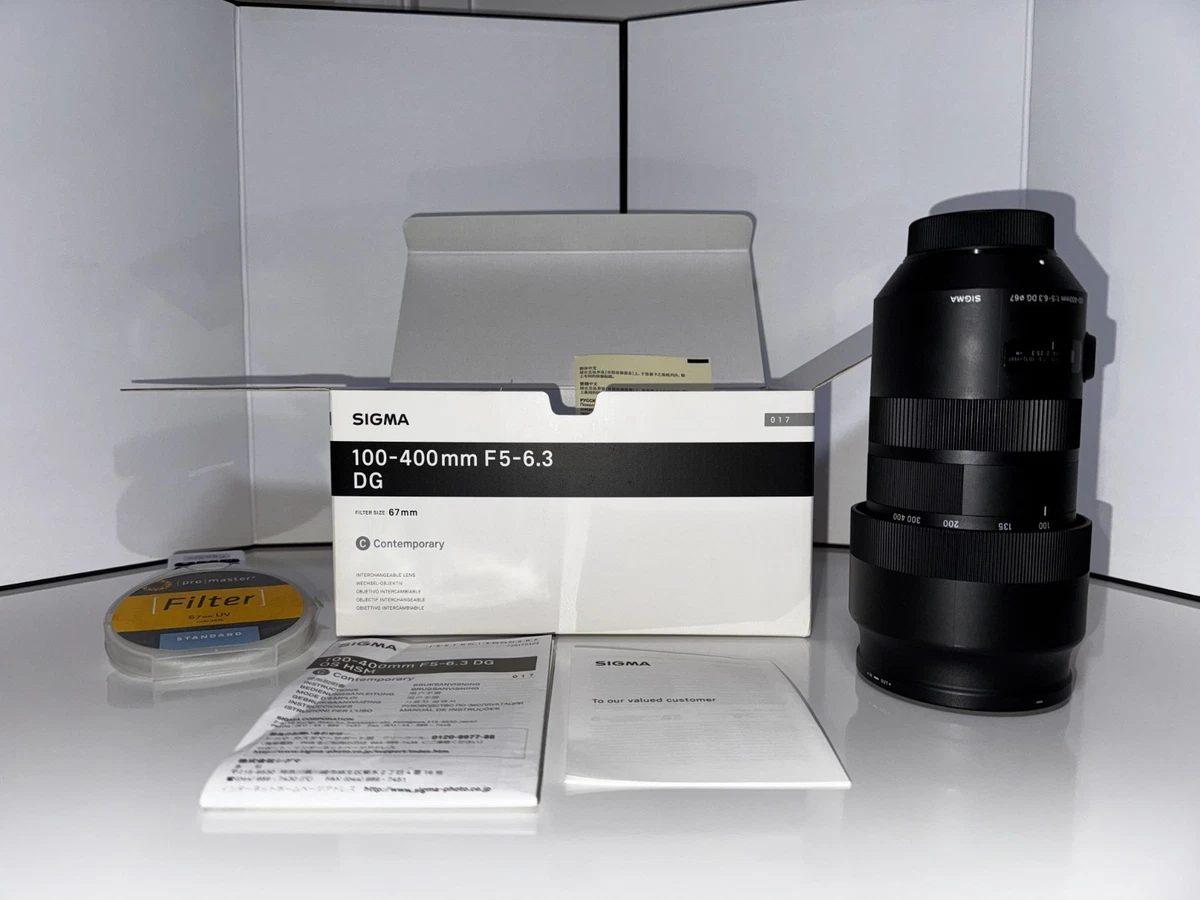 Sigma 100-400mm f/5-6.3 Camera Lenses for sale | eBay