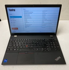 Lenovo Thinkpad P15s Intel Core i7-1165G7 @2.80GHz 16GB RAM NO SSD Parts *READ