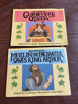 King Arthur's Camelot: A Pop-Up Castle Two Replacement Story Books Queen & King