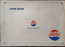 1950s American History Project Problem Maps~RARE~Compliments of Pepsi-Cola