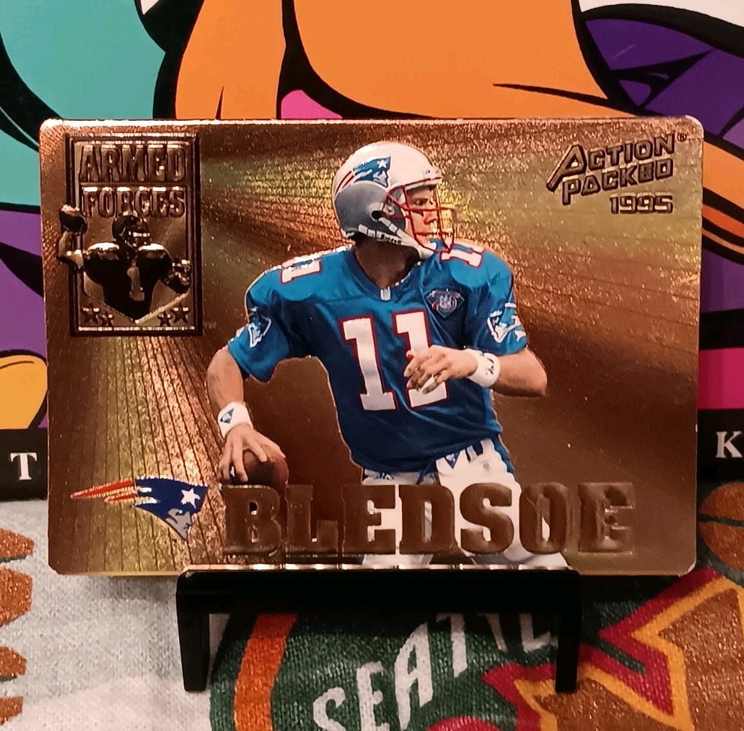1995 Action Packed Armed Forces Drew Bledsoe #AF1 Patriots