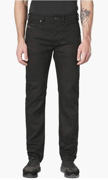 Men Diesel Jeans Black Cotton 29 / S / 42