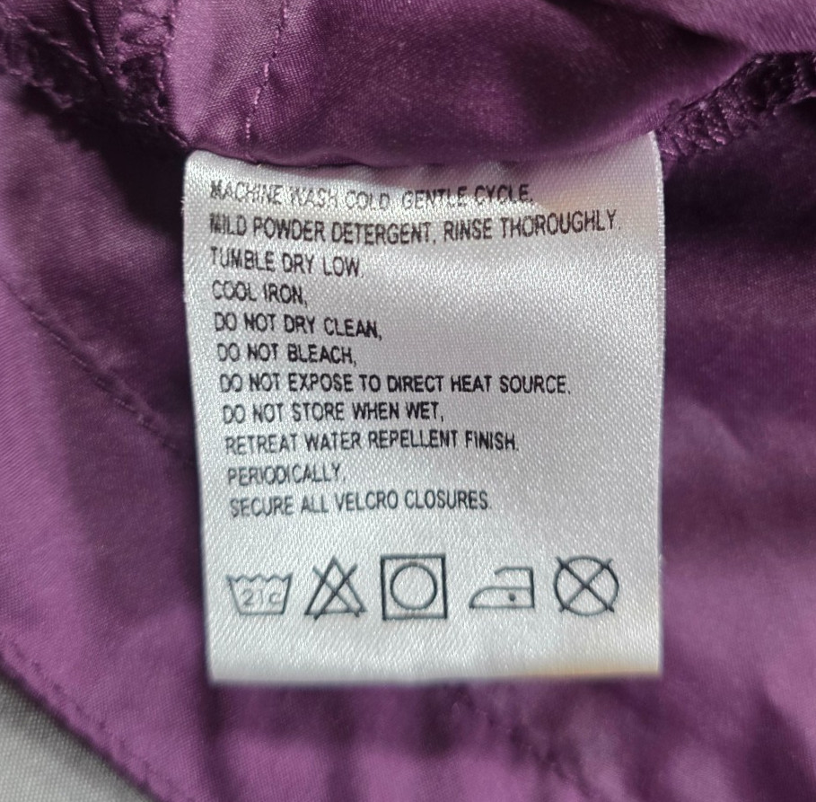 Northface Windbreaker Unlined Pullover Jacket Pur… - image 3