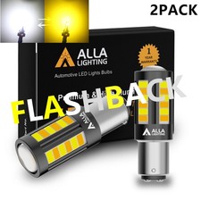 Allá Lighting LED 2357NA 1157 Switchback Bombilla Marcador Lateral, Lateral Direccional