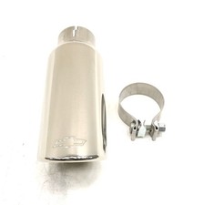 New Oem Gm Polished Stainless Exhaust Tip 84240383 Silverado 1500 4.3 5.3 19-26 New Oem Gm Polished Stainless Exhaust Tip 84240383 Silverado 1500 4.3 5.3 19-26