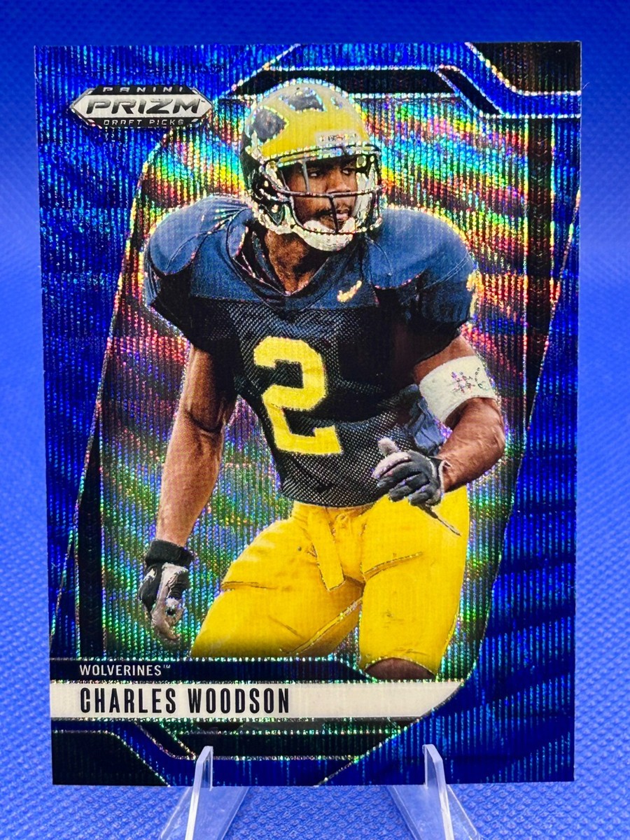 2025 Panini Prizm Draft Picks Football Charles Woodson #183 Blue