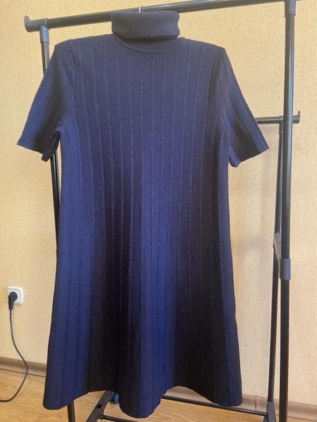 Women COS Dress Black Wool 34 / XS
