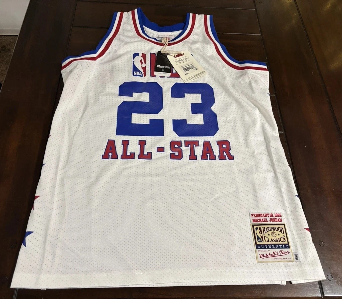 NBA オールスター1988 ジョーダン オーセンティックジャージー 紙タグ付き NBA オールスター1988 ジョーダン オーセンティックジャージー 紙タグ