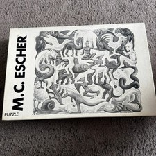 M.C. Escher Mosaik II 2 Puzzle 1000 Teile - von Seligiochi - selten Vintage