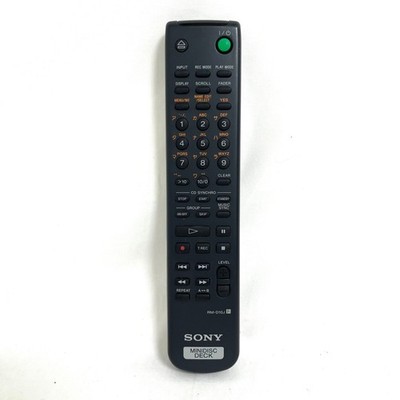 Japan Sony Remote Control for MDS-JE780 MiniDisc Deck OEM Tested Working