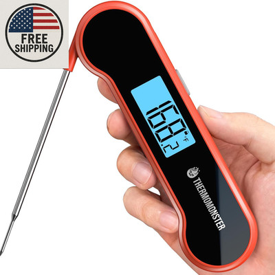 0.5 Sec Instant Read Meat Thermometer Digital with ±0.5  Precision, Food Thermom