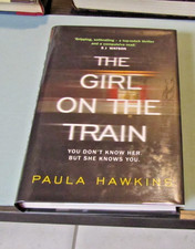 The Girl on the Train Paula Hawkins 2015 HCDJ Signed Dated 1st UK Edition