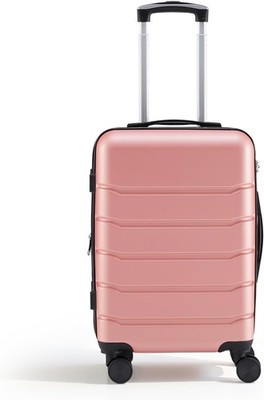 20'' Pink Carry-On Spinner Luggage with TSA Lock & Dual Wheels
