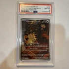 2025 POKEMON DRI EN-DESTINED RIVALS ILLUSTRATION RARE TEAM ROCKET'S MEOWTH PSA 8