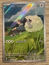 Pokémon TCG Journey Together Hop's Wooloo 170/159 Near Mint Illustration